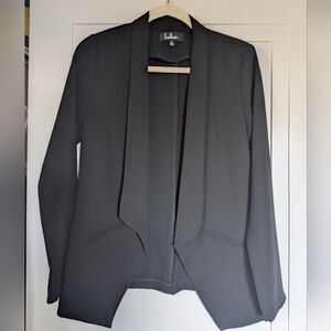 Lulu's Black Open Front Blazer - Size Small